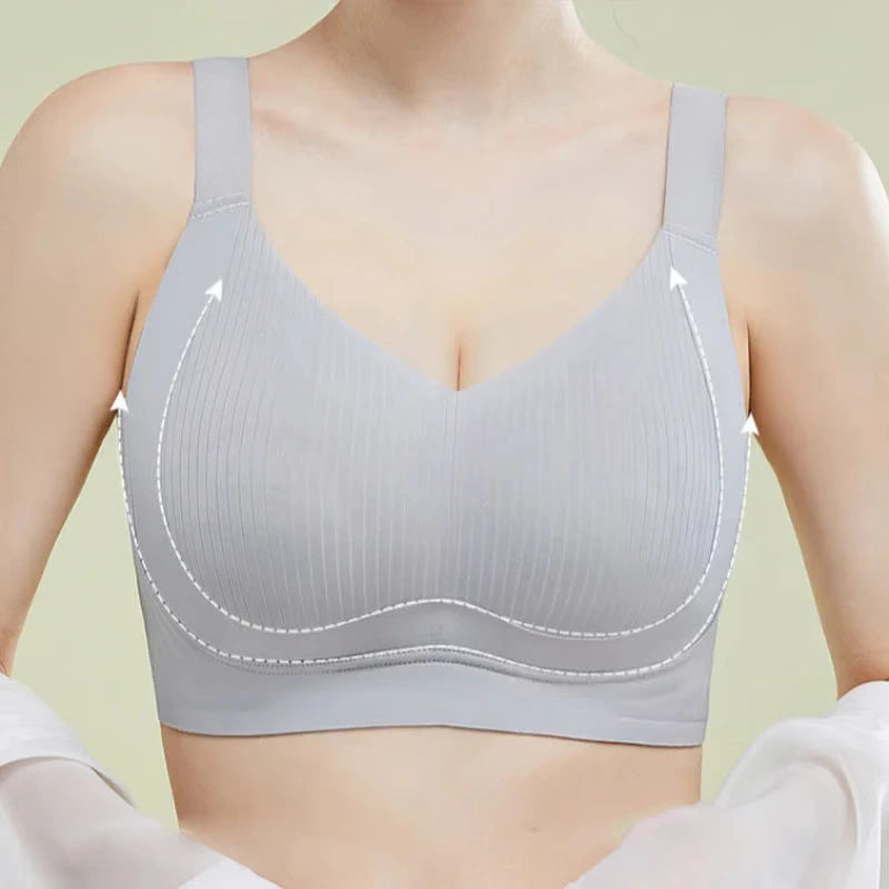 🔥Summer Clearance🏆Wire-Free Non-Marking Skin-Friendly Push-Up Bra 🔥(Pack of 3)