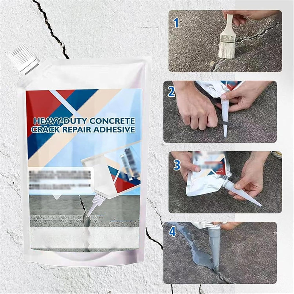 (BUY 1 GET 1 FREE)Superhub™ CrackSeal Pro – Heavy-Duty Concrete Repair Adhesive