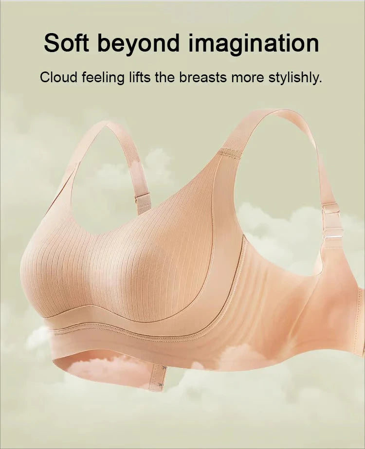 🔥Summer Clearance🏆Wire-Free Non-Marking Skin-Friendly Push-Up Bra 🔥(Pack of 3)