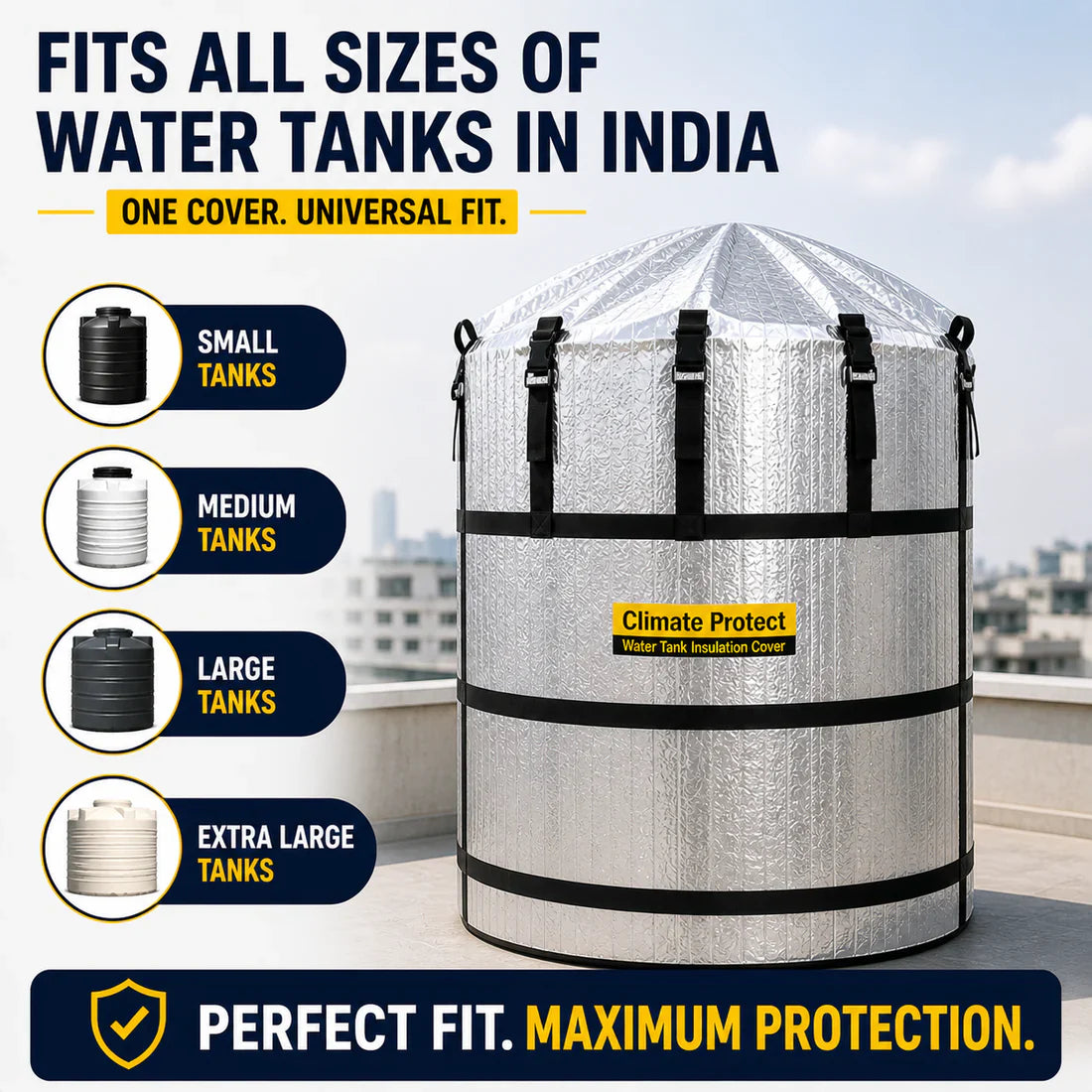 Climate Protect Water Tank™ Insulation Cover